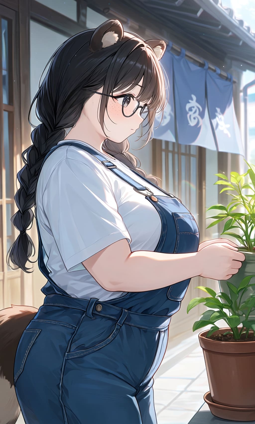 作業中