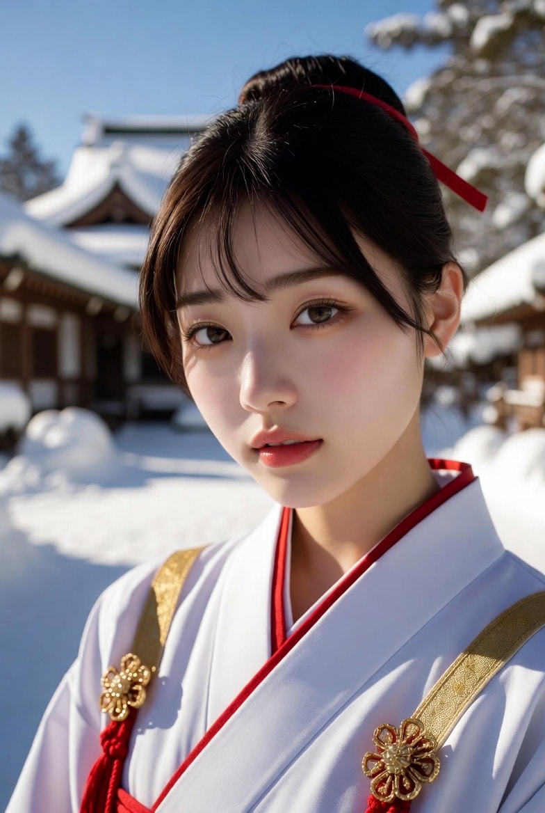 巫女さん | の人気AIイラスト・グラビア