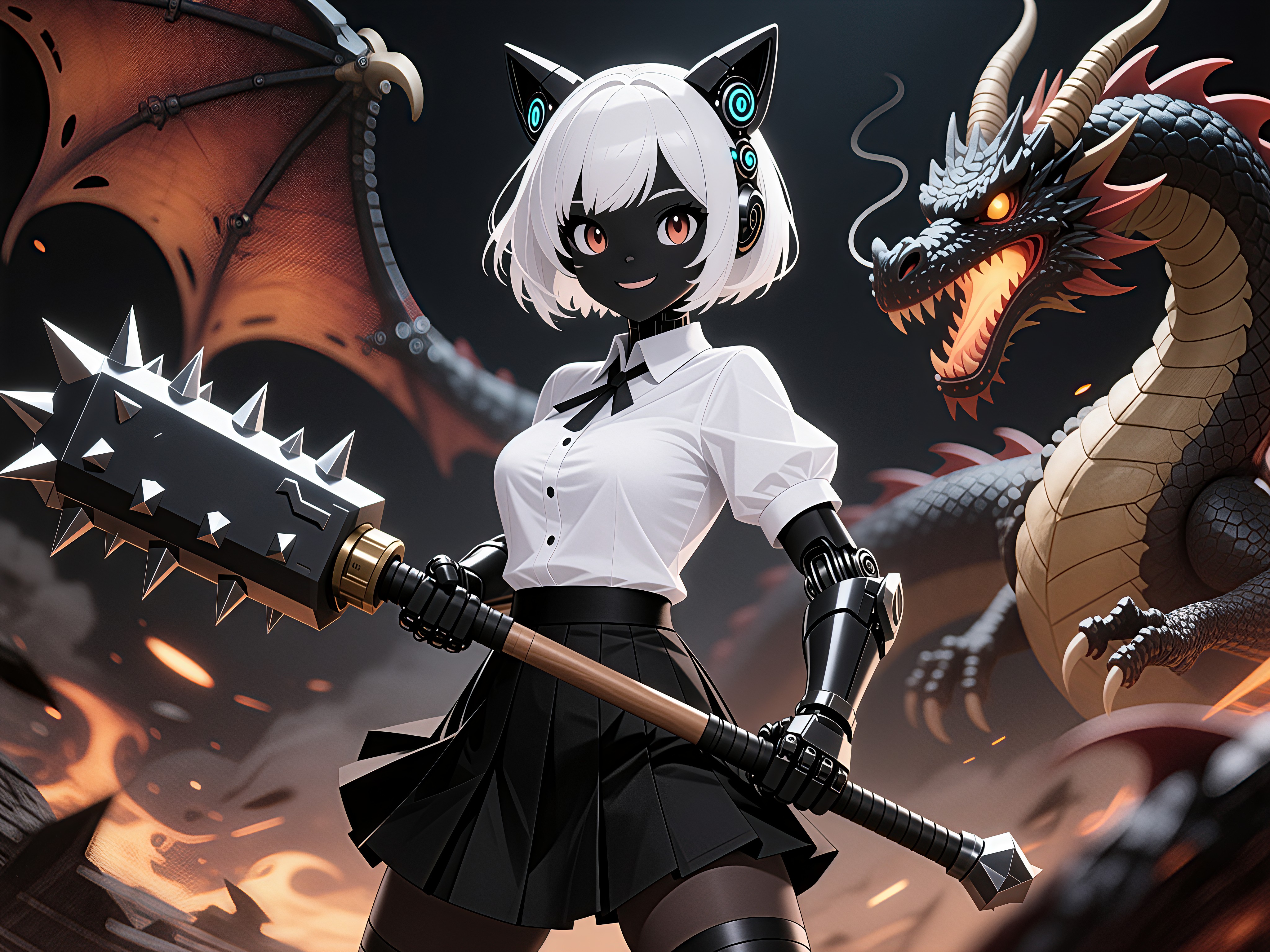 メカ娘4364号 | の人気AIイラスト・グラビア