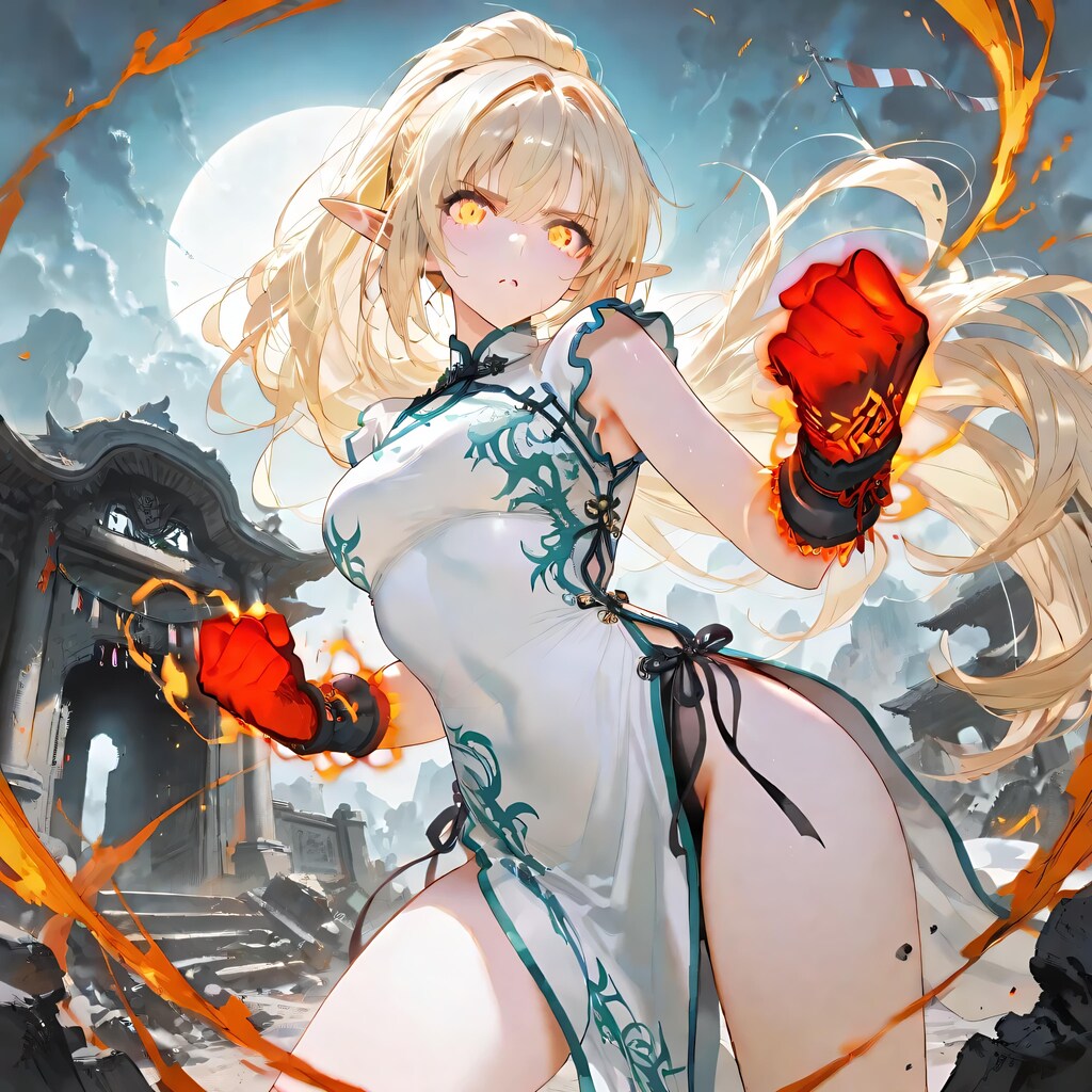 格闘家エルフ