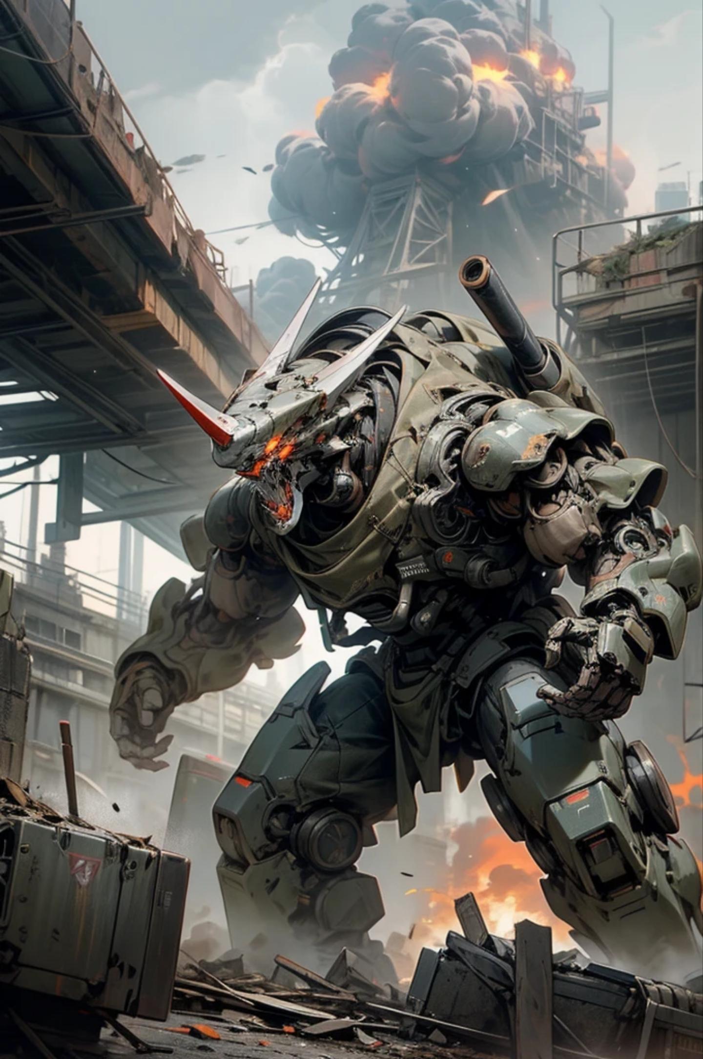 GC BRロッド部隊の火力馬鹿 | の人気AIイラスト・グラビア