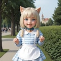今日のニャンコ ～ウチのコ（ペット）自慢～　Part.9　エプロンドレスで(=^..^=)ﾐｬｰ 12枚目