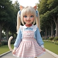 今日のニャンコ ～ウチのコ（ペット）自慢～　Part.9　エプロンドレスで(=^..^=)ﾐｬｰ 8枚目
