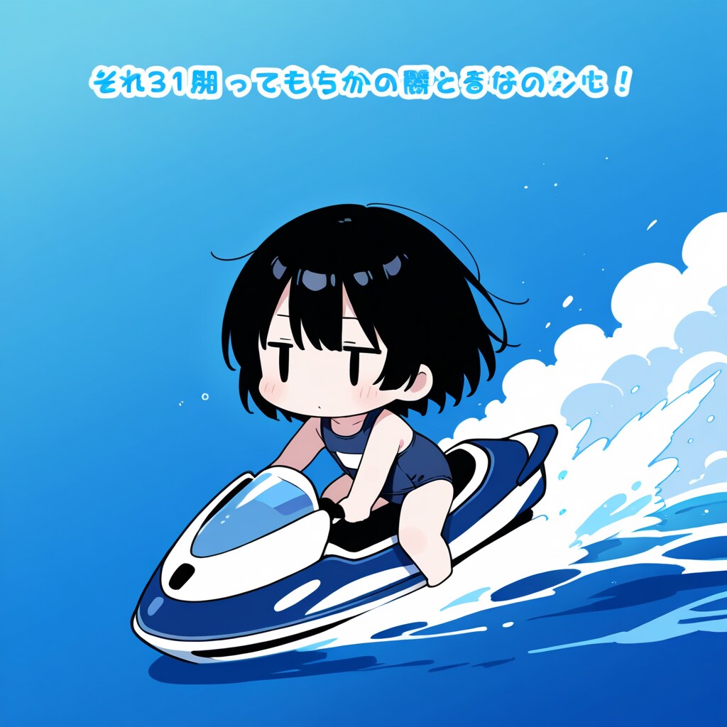 水上バイクに乗ってみる