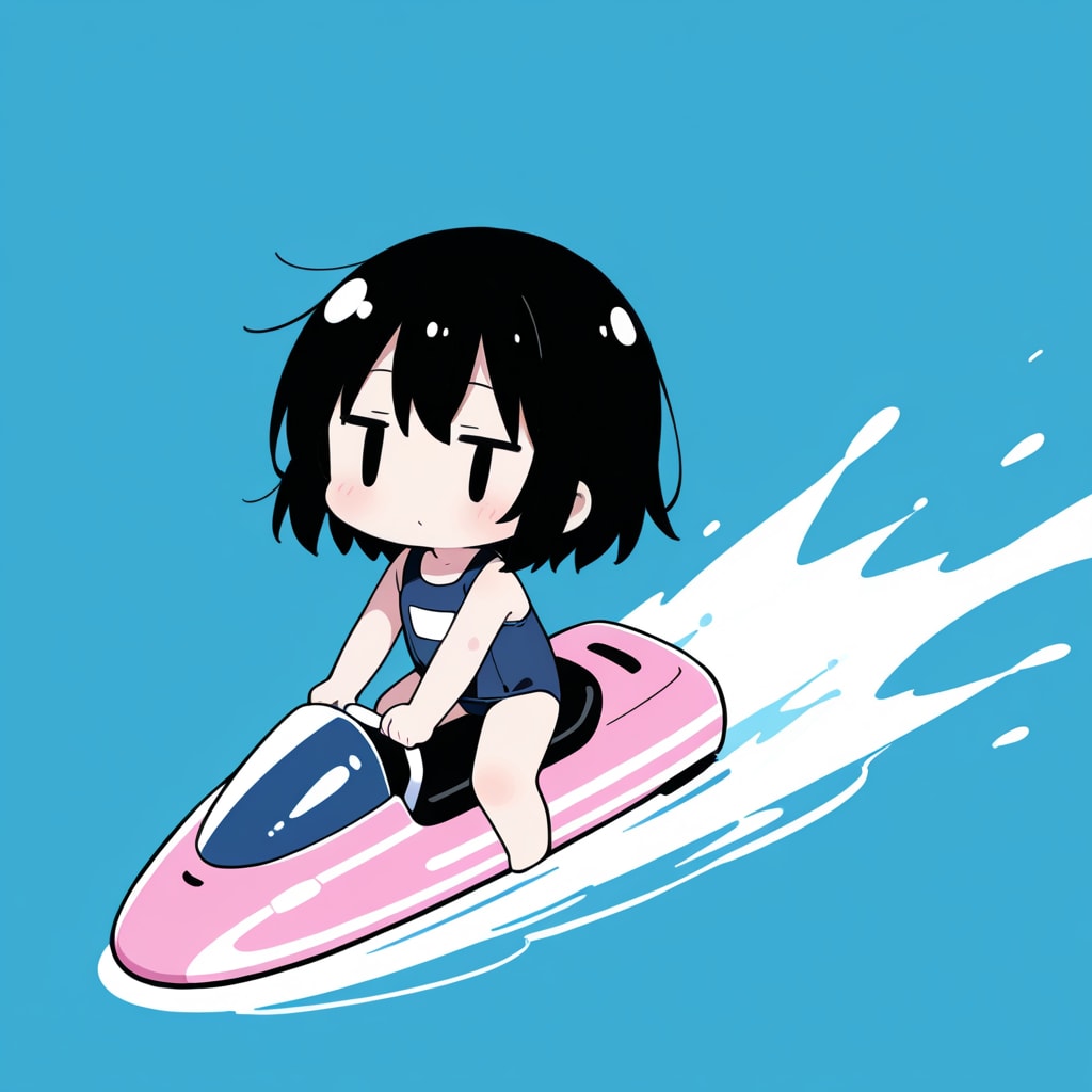 水上バイクに乗ってみる
