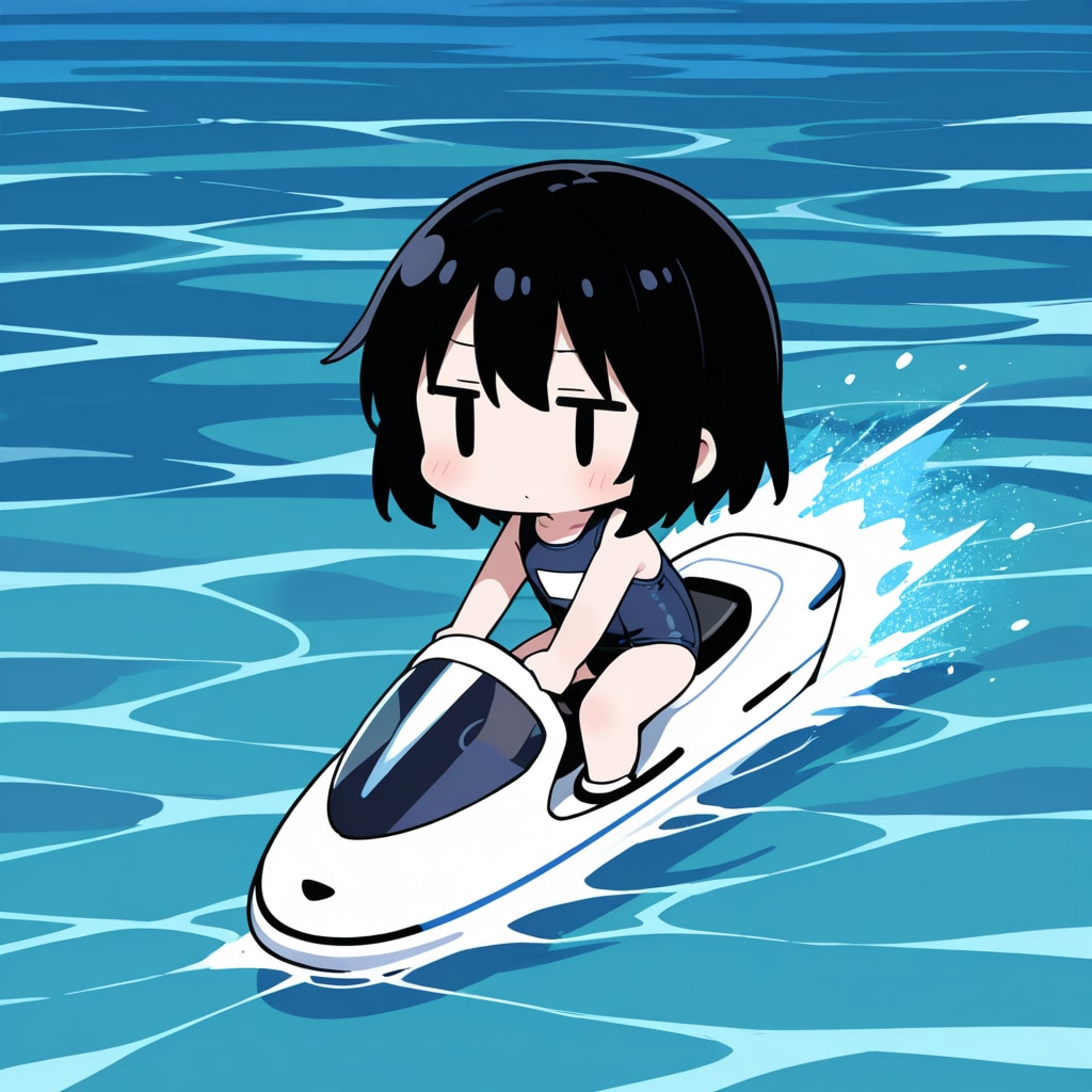 水上バイクに乗ってみる
