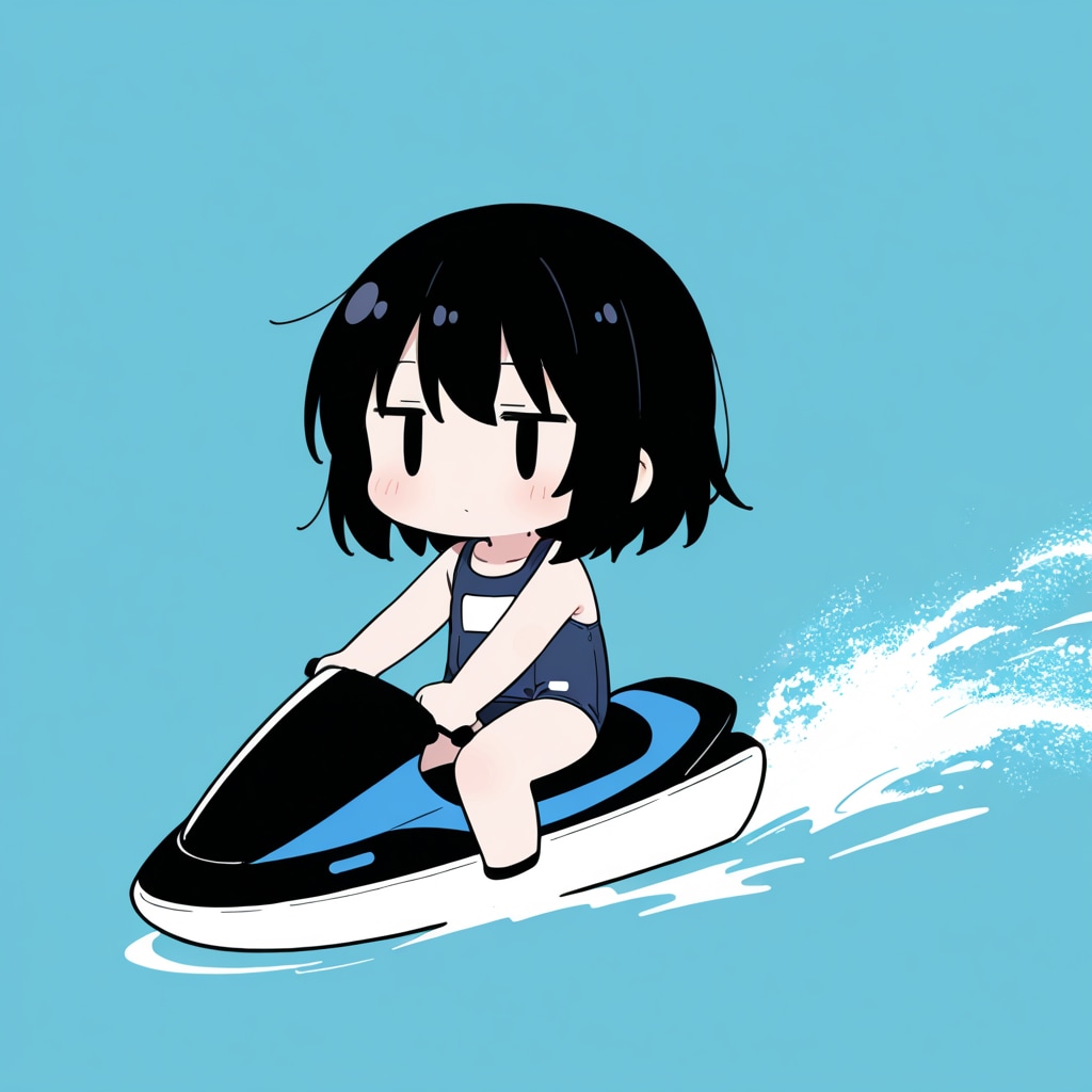 水上バイクに乗ってみる