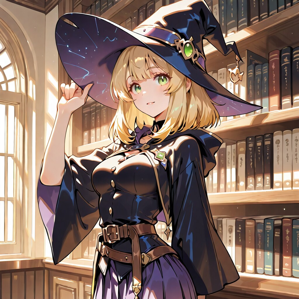 魔女と書斎