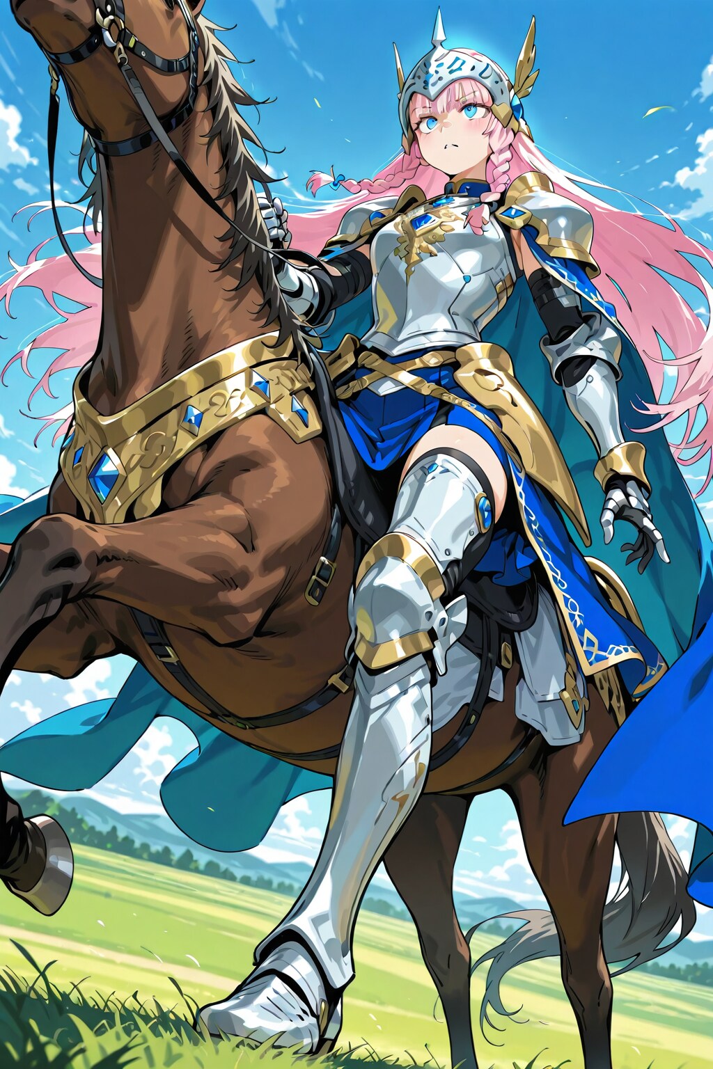 馬に乗る騎士 | の人気AIイラスト・グラビア