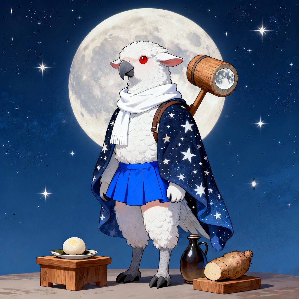 昔かぐや姫を一目見たいと言い残し月へ旅出た兎が変わり果てた姿で帰ってきた