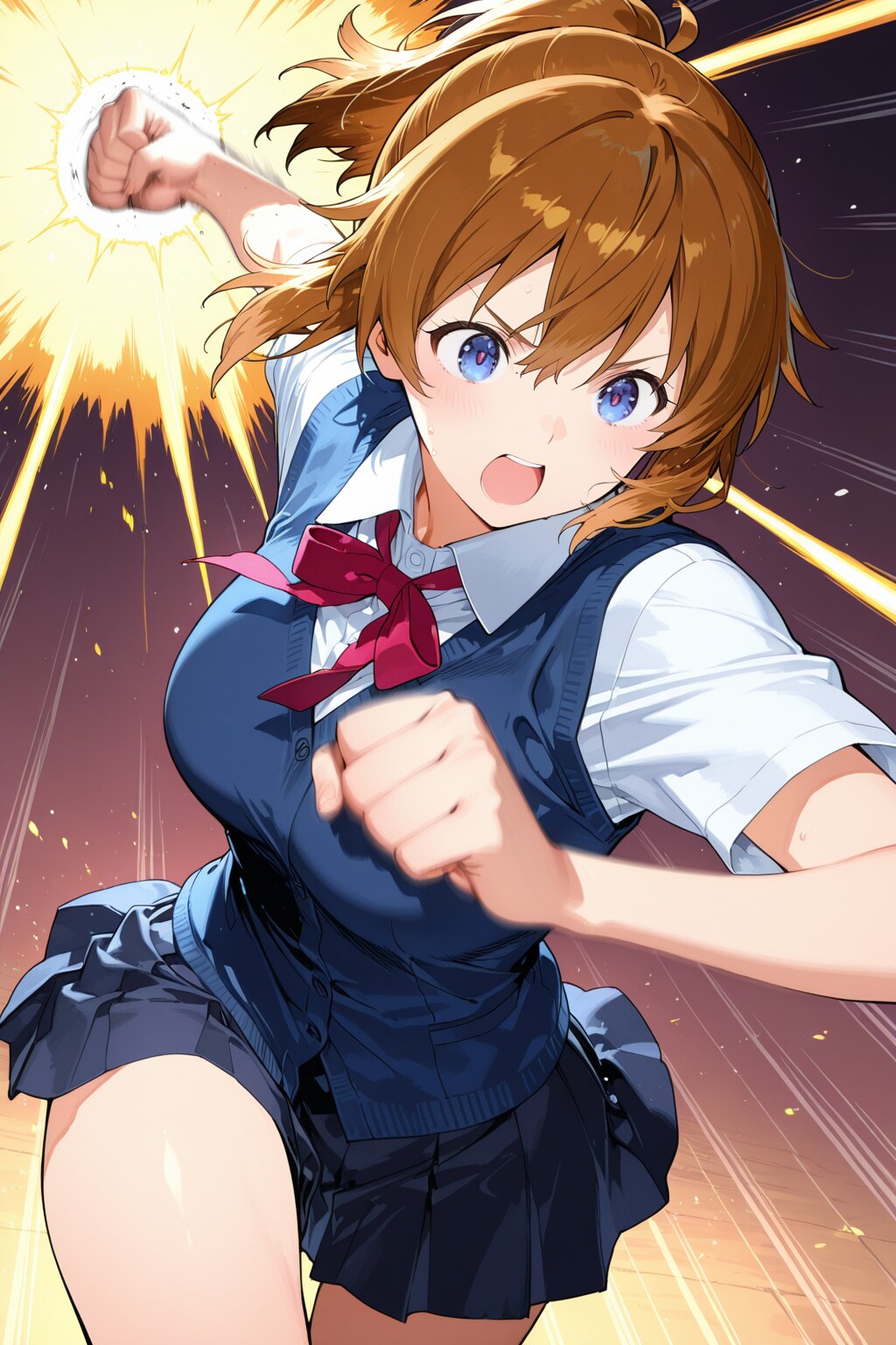 最速で！　最短で！　真っ直ぐに！