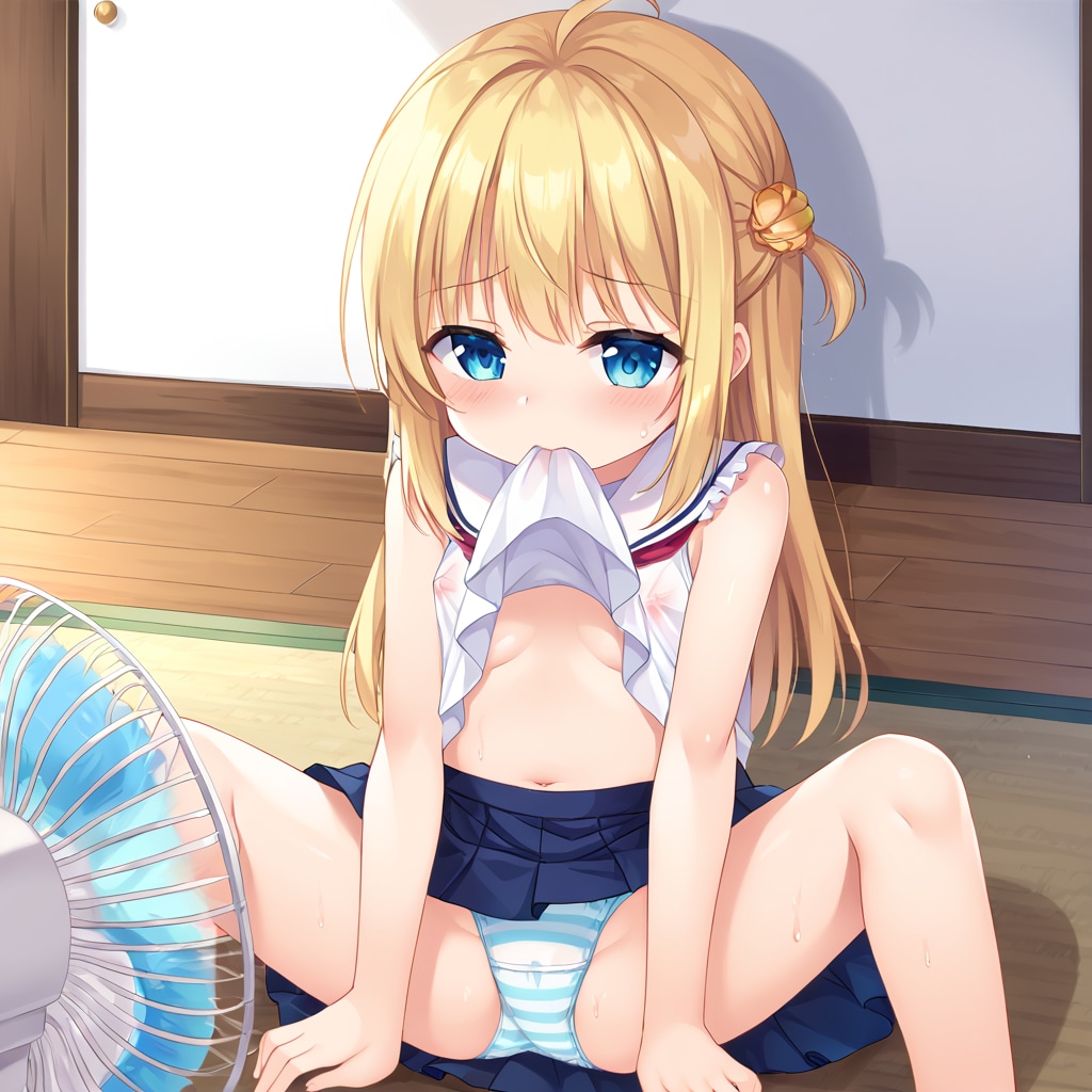 あぢぃ～