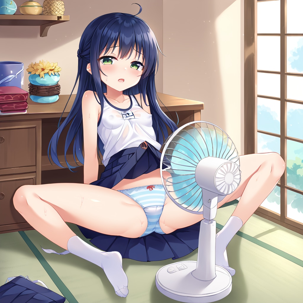 あぢぃ～