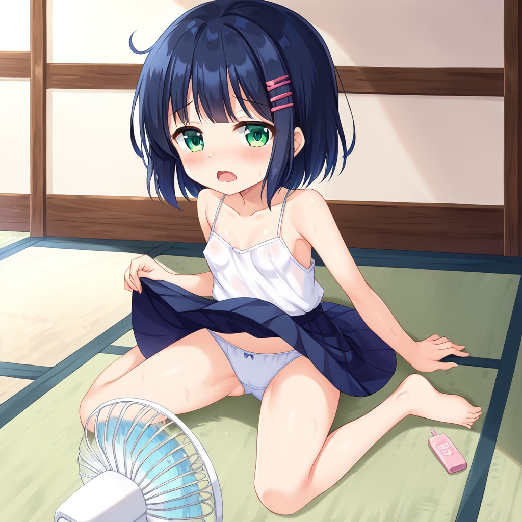 あぢぃ～