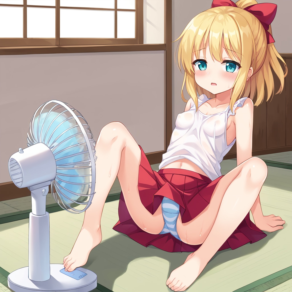 あぢぃ～