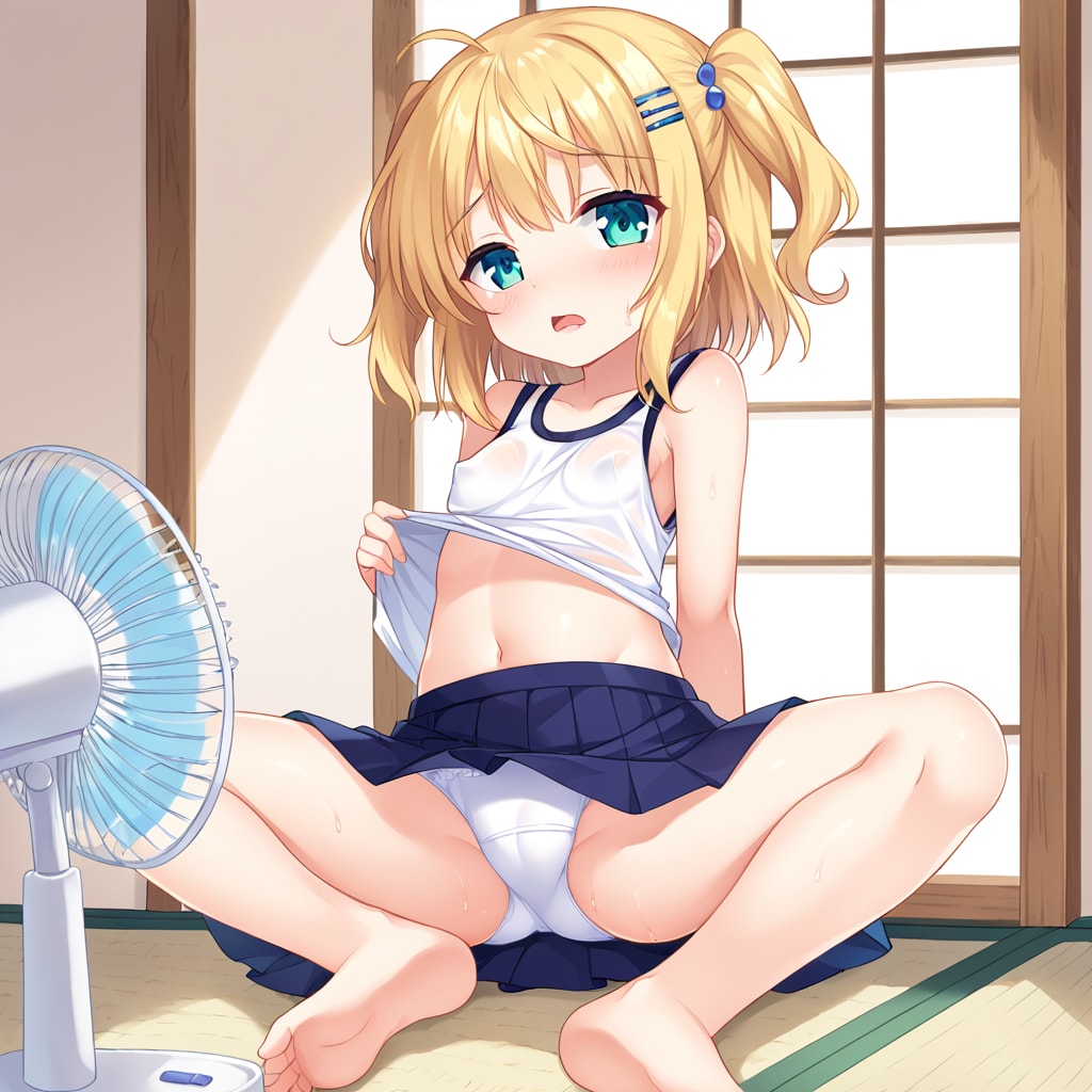 あぢぃ～