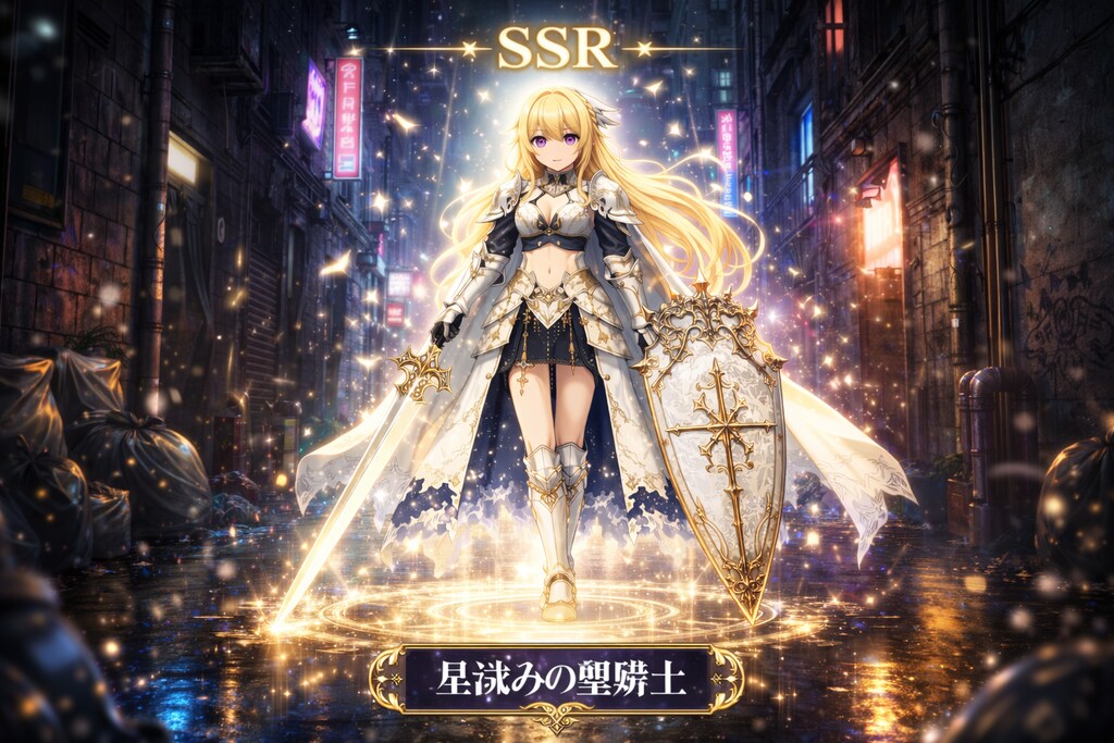この路地、SSR引いた。