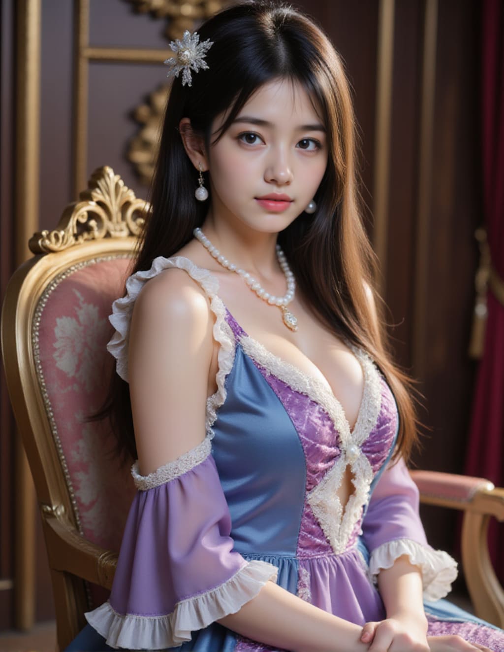 只今、モデルのお仕事中ョ