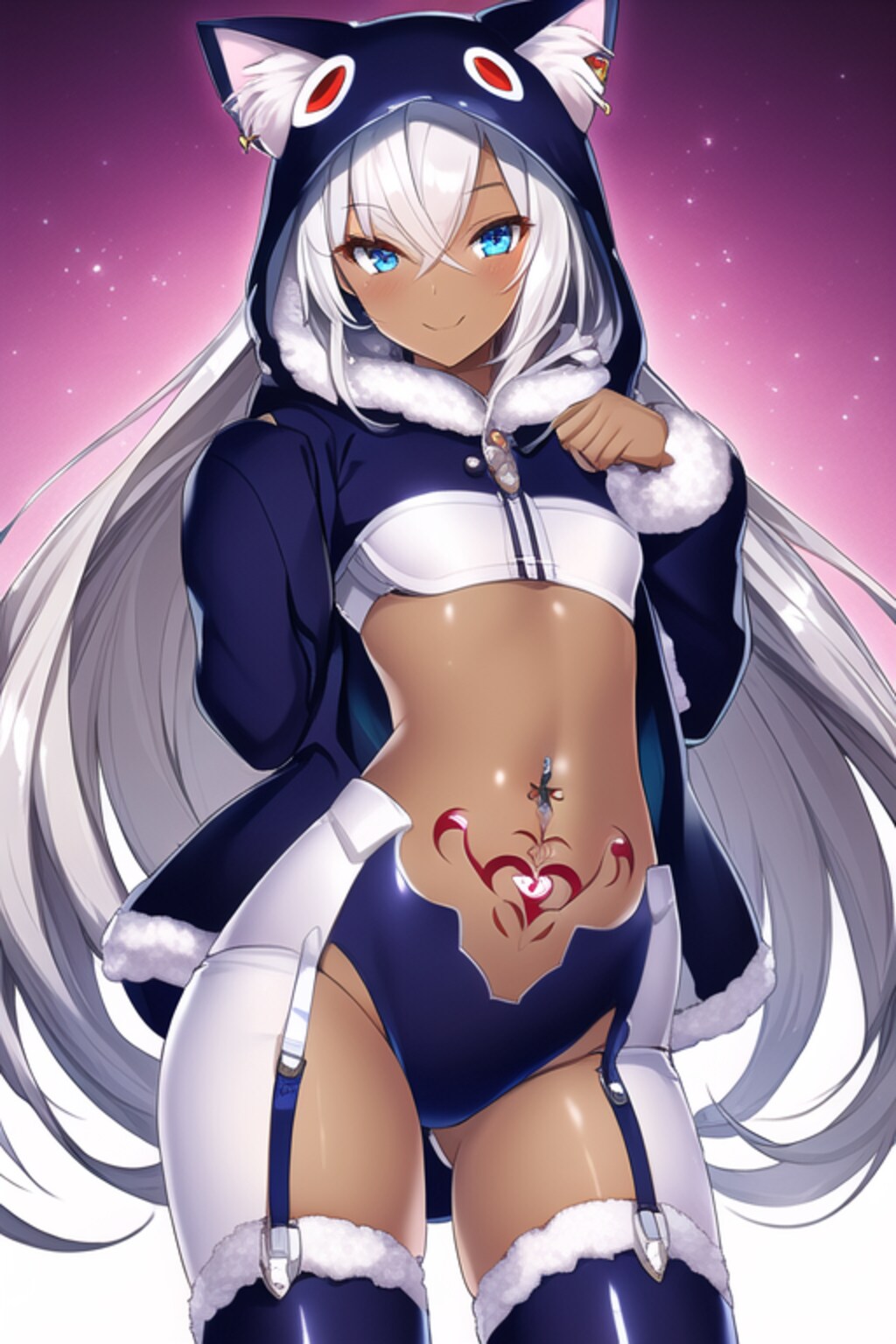 銀髪メカ娘は狙っている