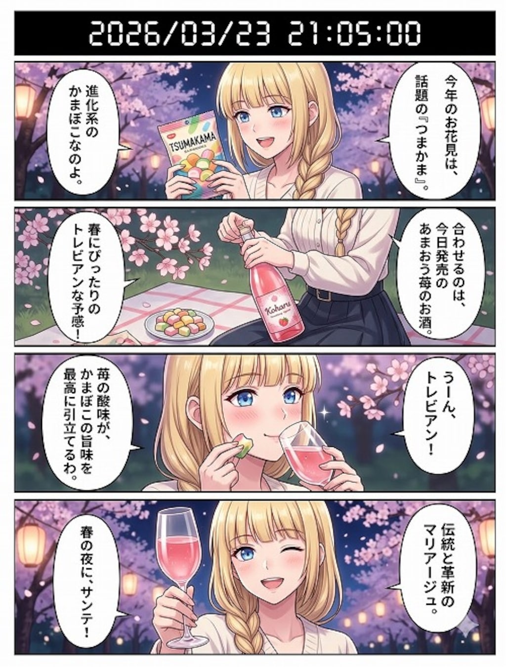 進化系おつまみ（つまかま！）