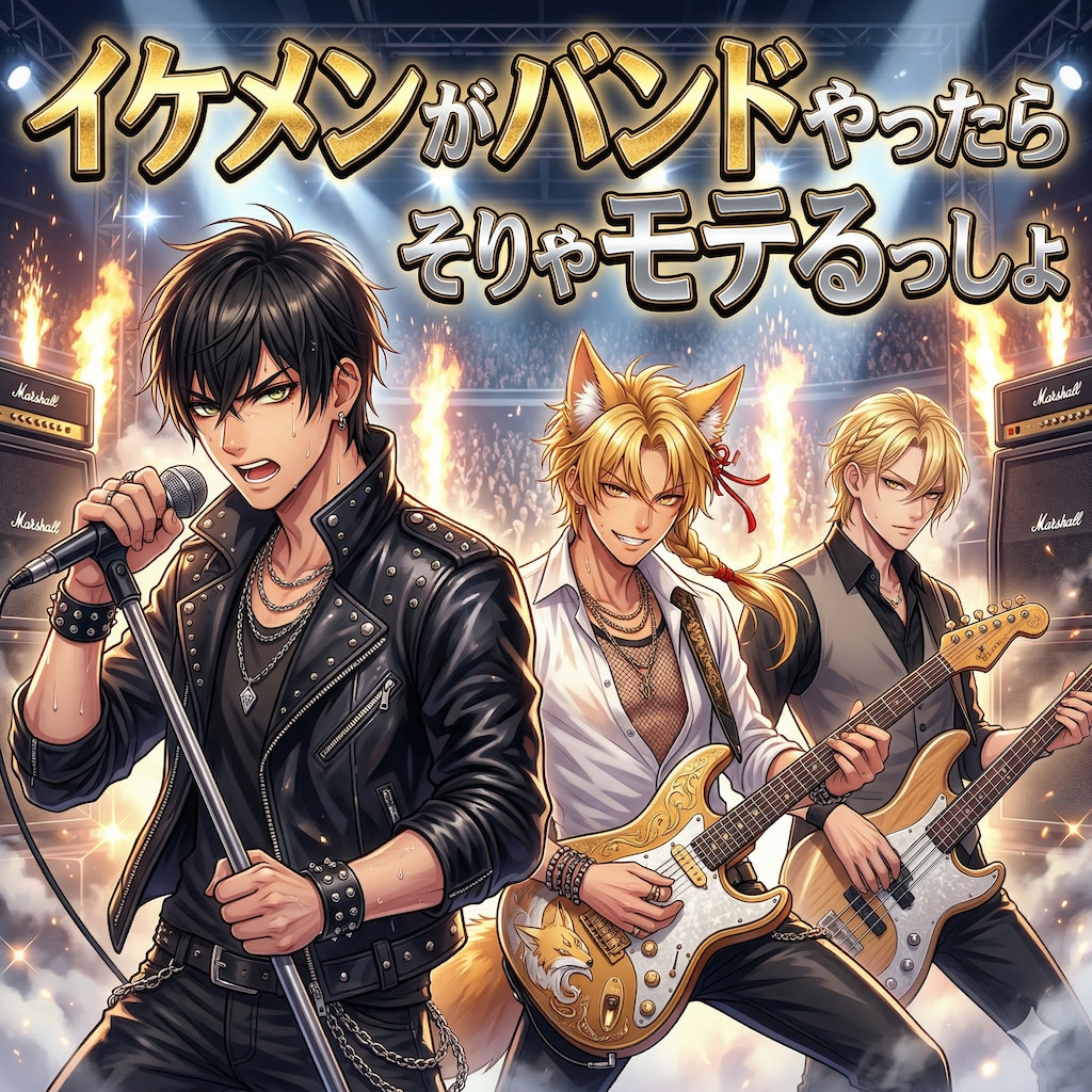 25.「ろ」→「ロックンロール」たろう