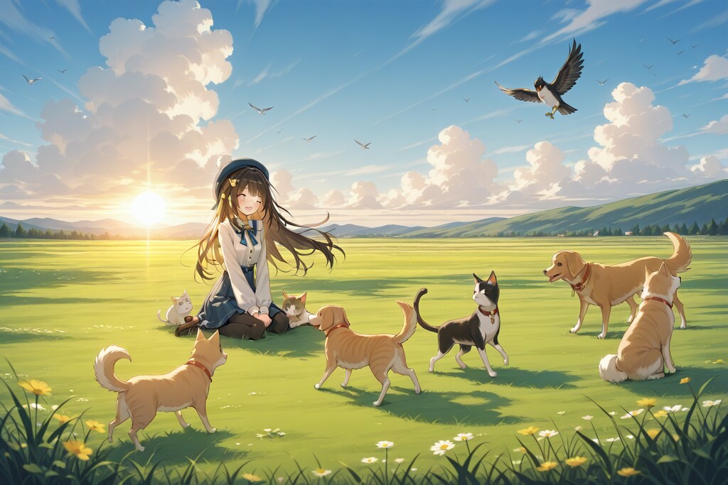 4匹でもワン、3匹でもニャン、