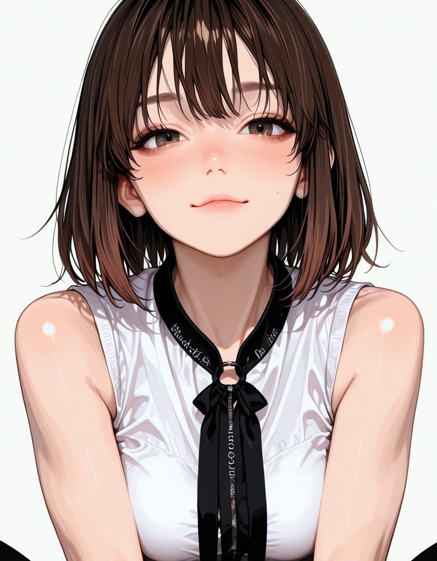 ちょっとテカリ肌 | の人気AIイラスト・グラビア