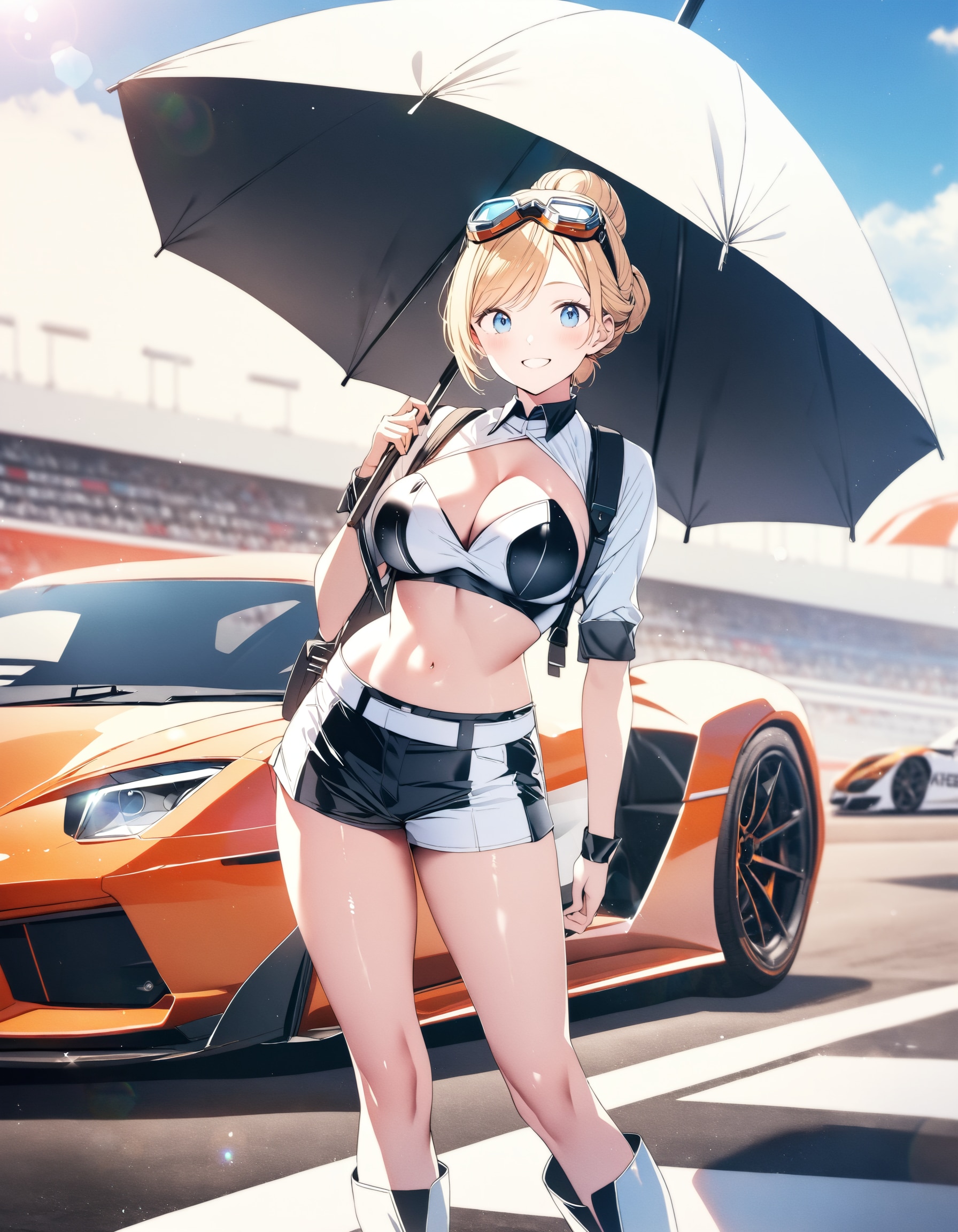 レースクイーン姉さんXL | の人気AIイラスト・グラビア