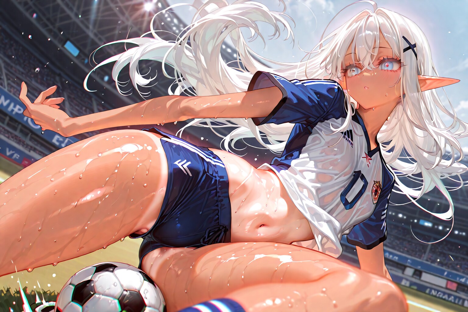 エルフなLILYちゃん。※別衣装＋サッカーver