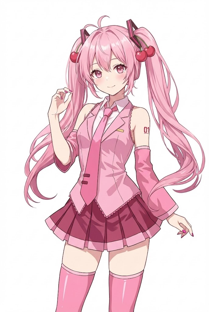 桜ミクさん | の人気AIイラスト・グラビア