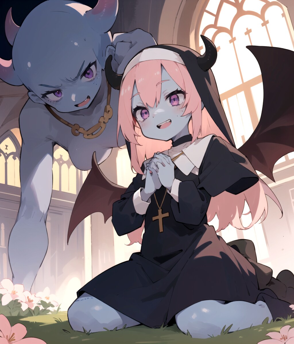 神職コスのウチのメスガキ枠 -Little Devil Girl in the Shinto Priesthood-