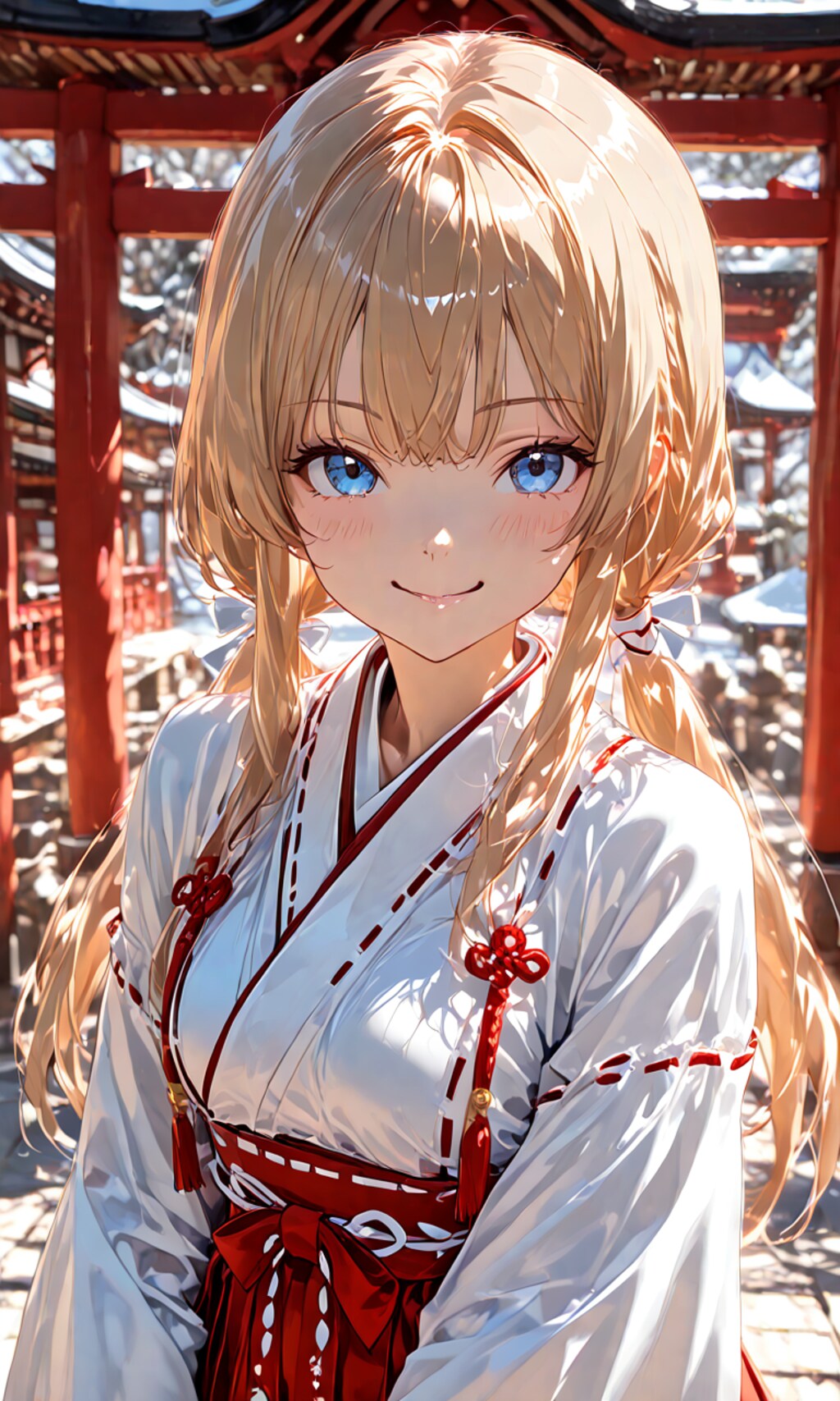 巫女のコンパニオン嬢