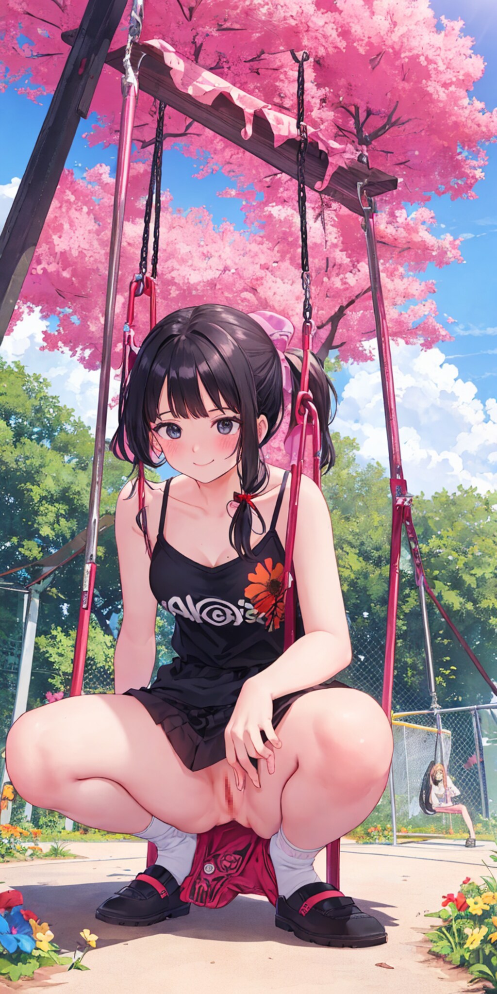 公園にいたお姉ちゃん16