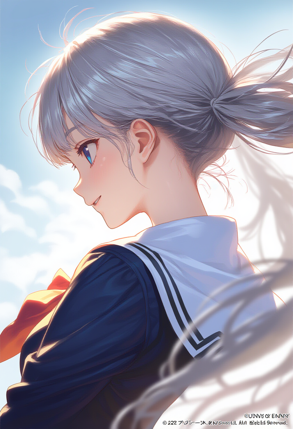 うなじとセーラー服