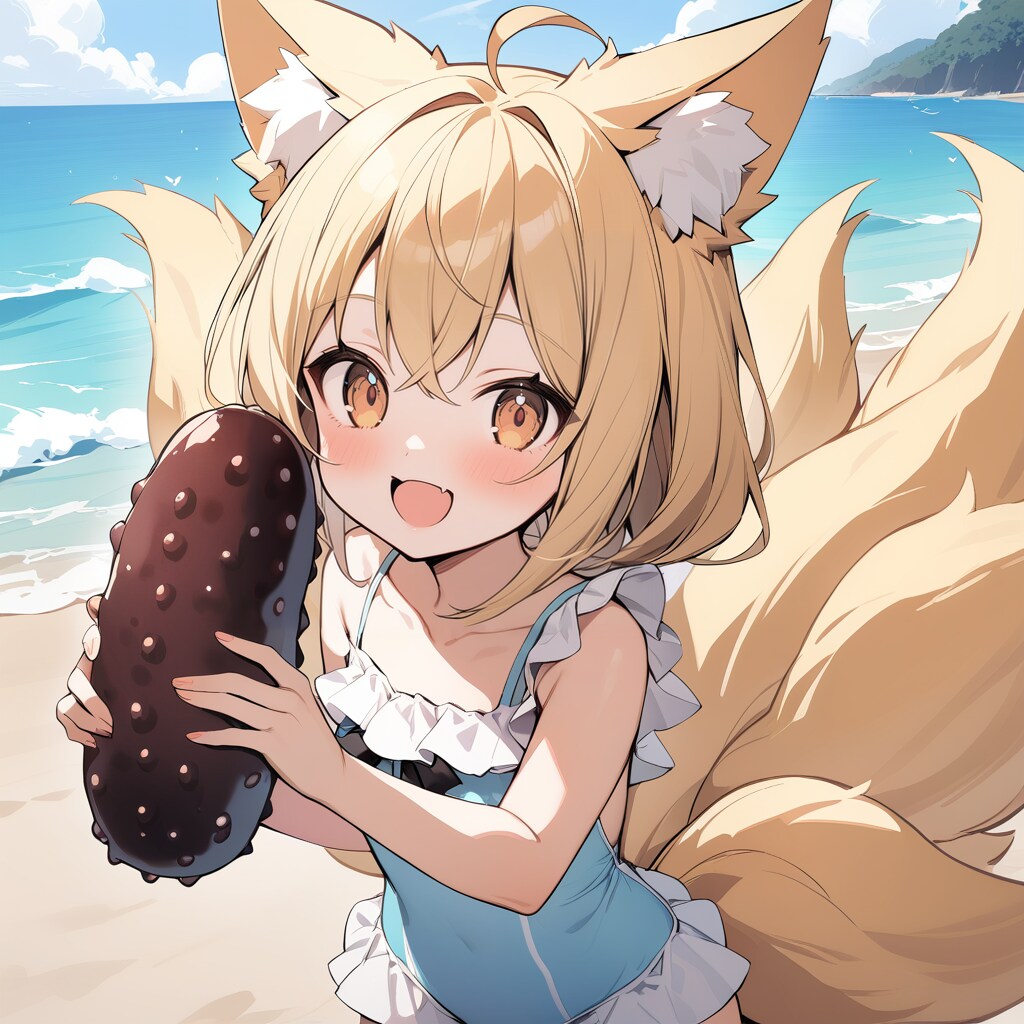 7/31　ビーチの日 | の人気AIイラスト・グラビア