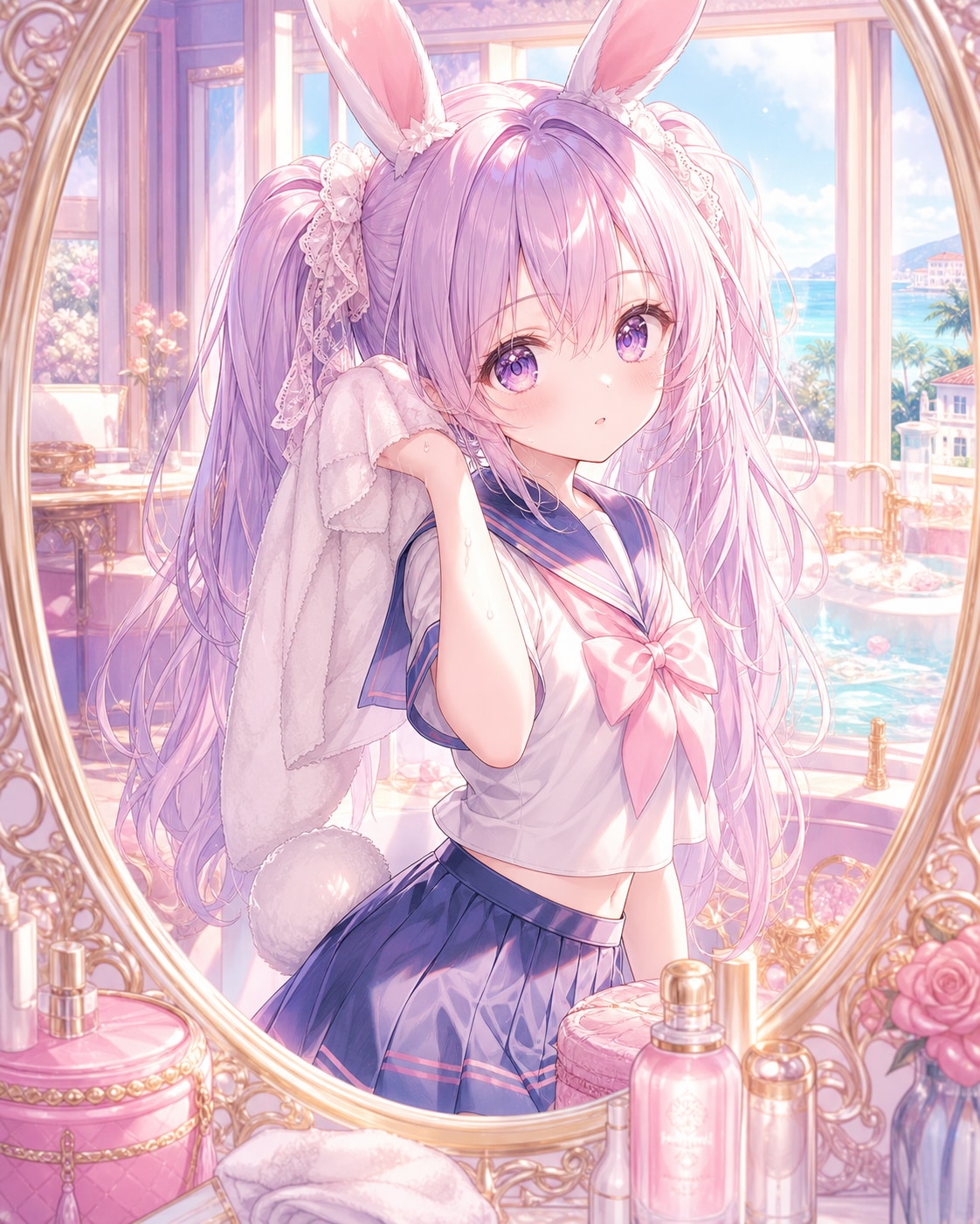 紫ツイぴょん | の人気AIイラスト・グラビア