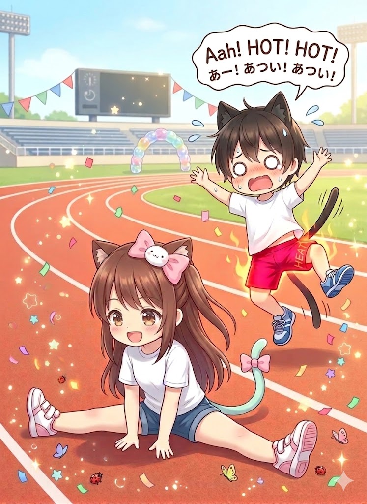 ホットなパンツ