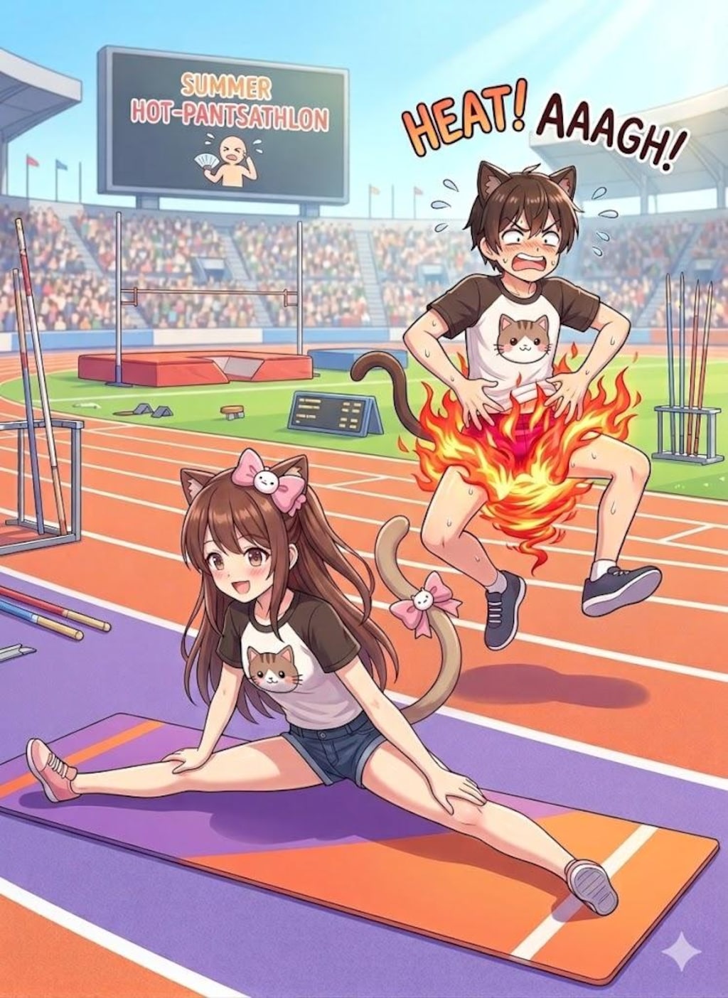 ホットなパンツ