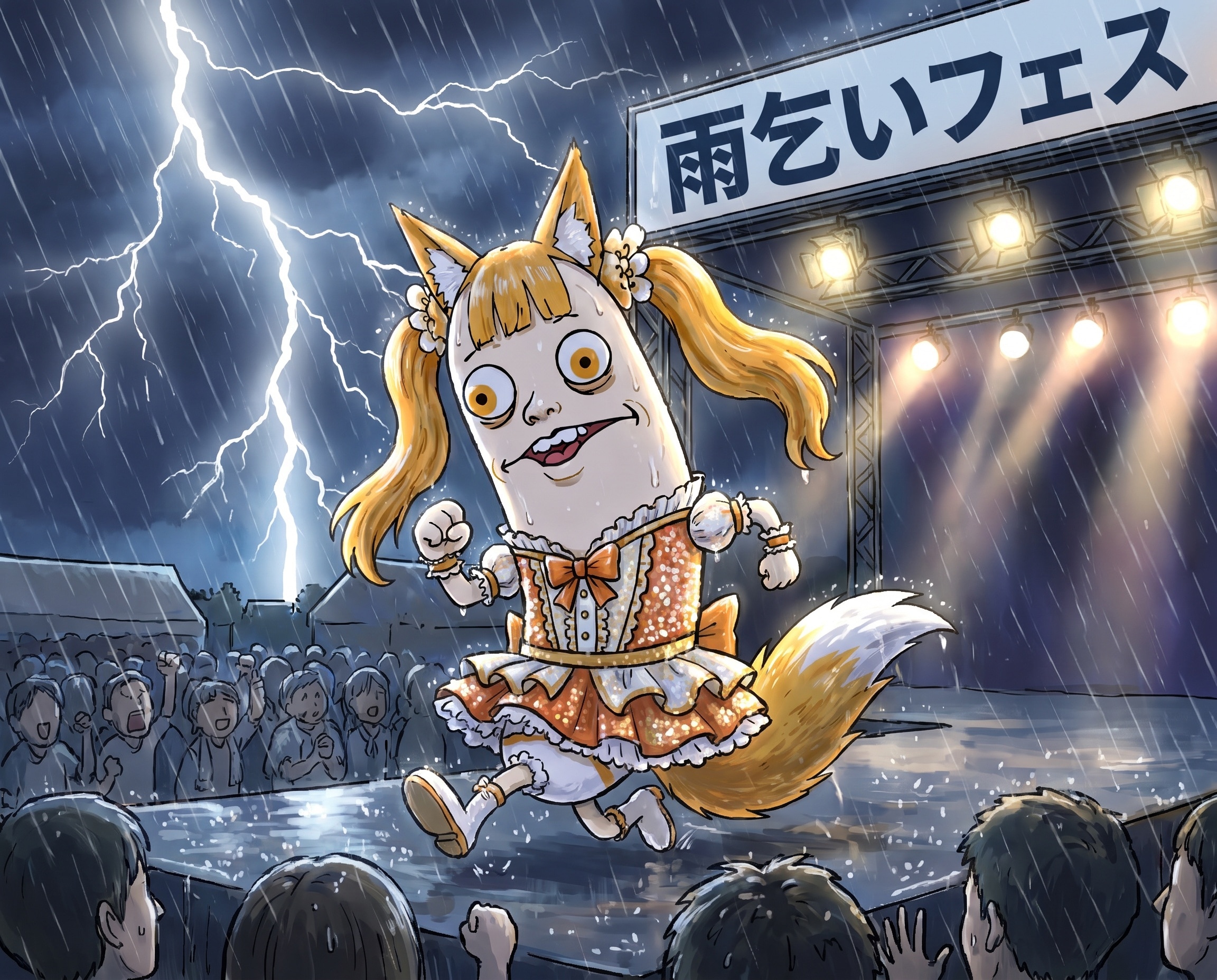 雨降って