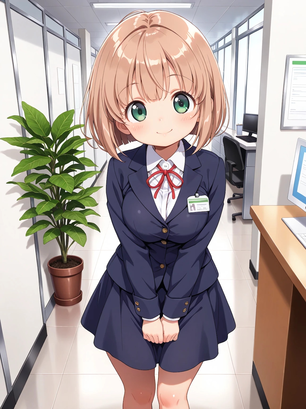 オフィスのこはるちゃん