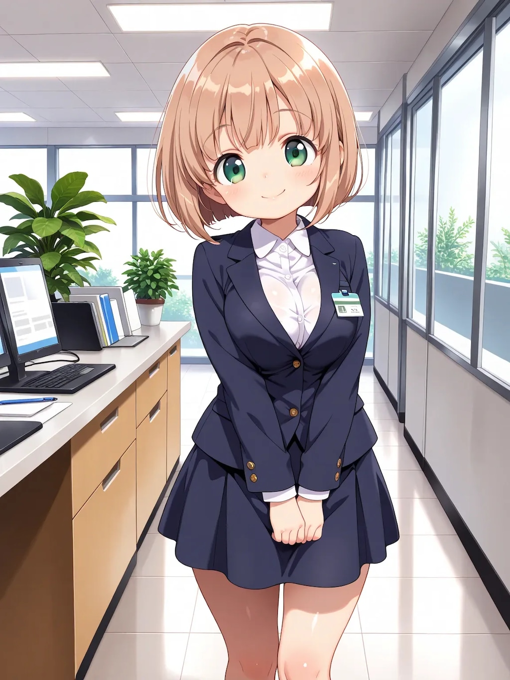 オフィスのこはるちゃん