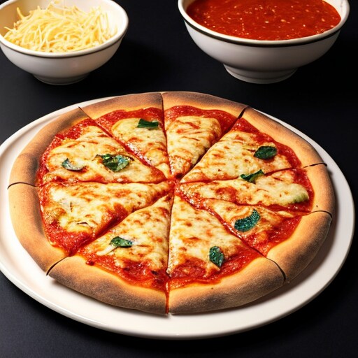 自宅で焼いたピザ🍕