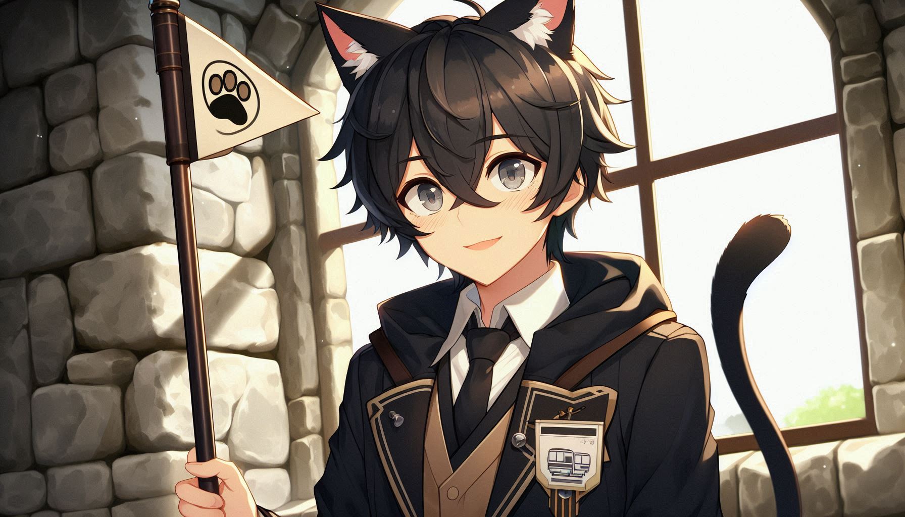 旦那様は黒猫(仮)14 | の人気AIイラスト・グラビア
