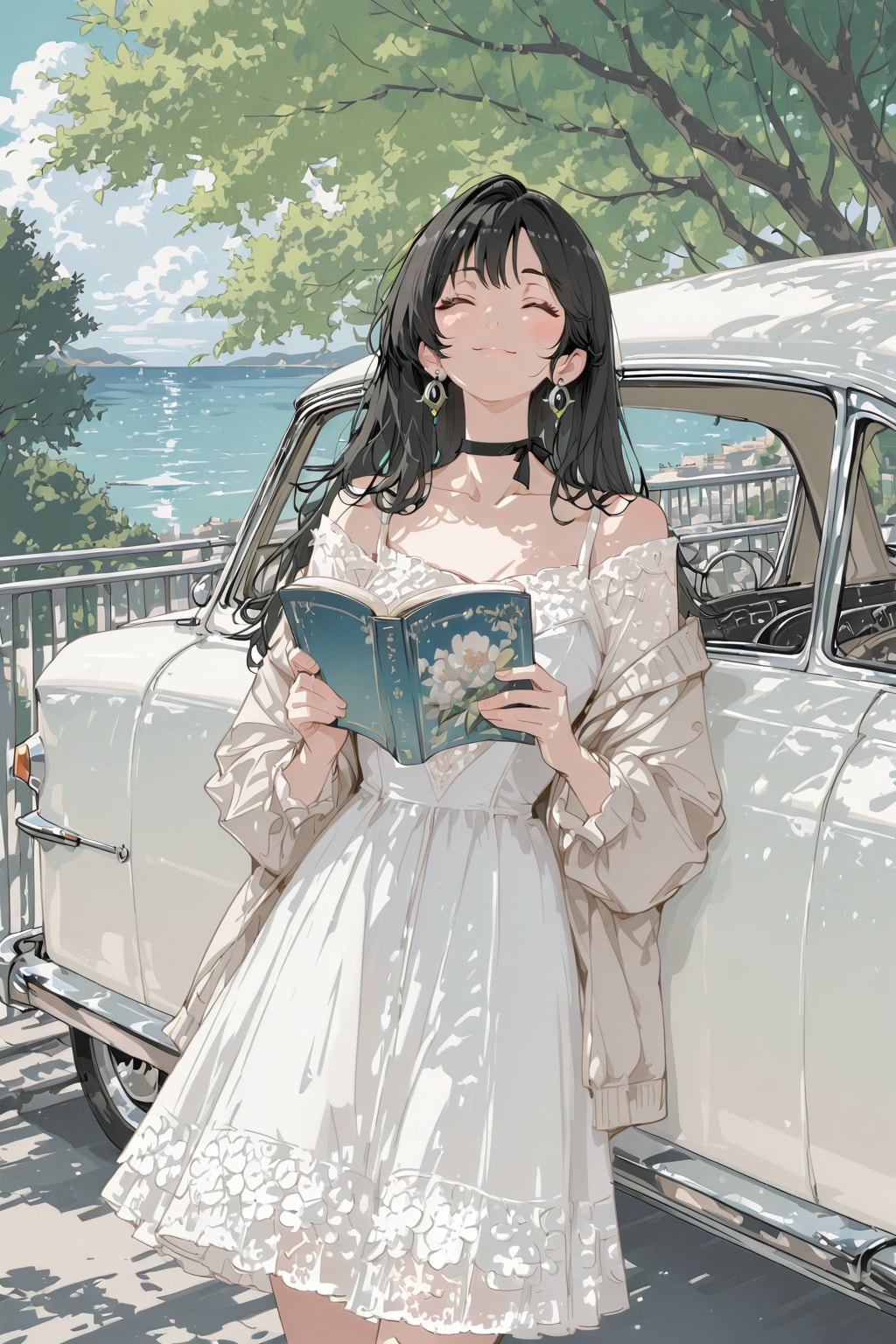 海辺の散歩道