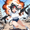 ナイスバディな戦闘訓練！！ 3枚目