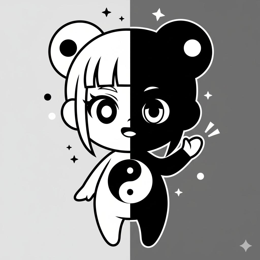 太極図ちゃんず | の人気AIイラスト・グラビア