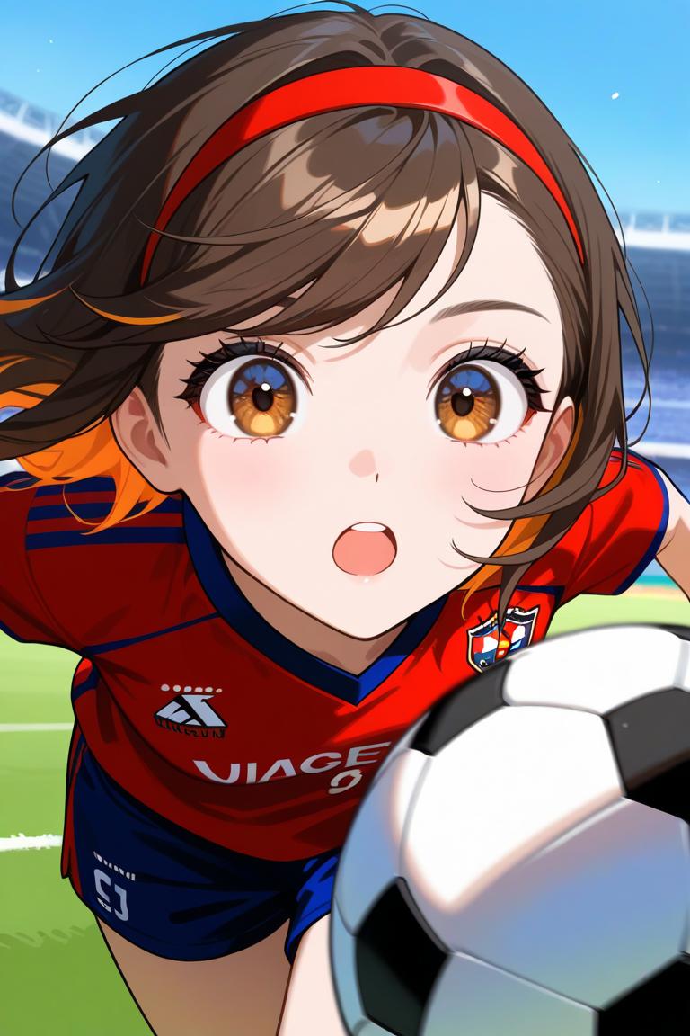 蹴球少女