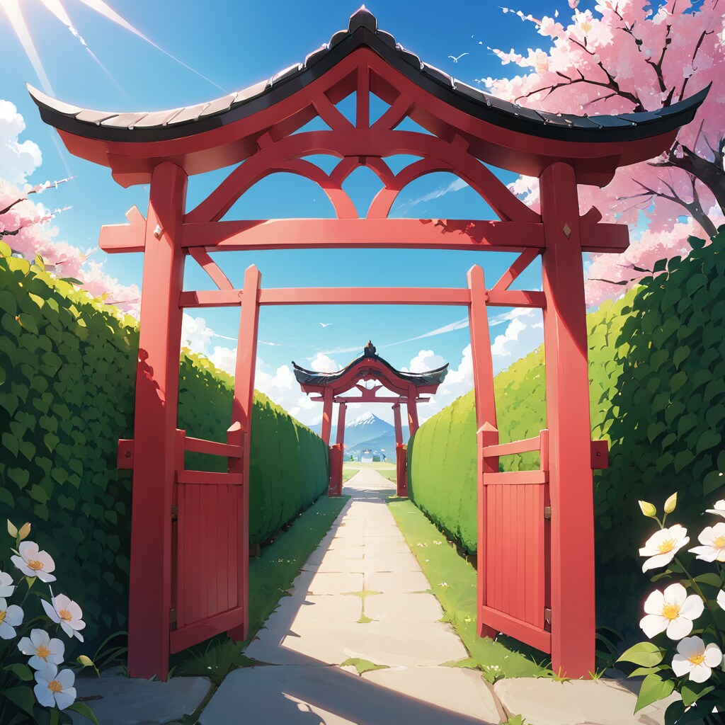 作者近影・奇怪植物Ver.