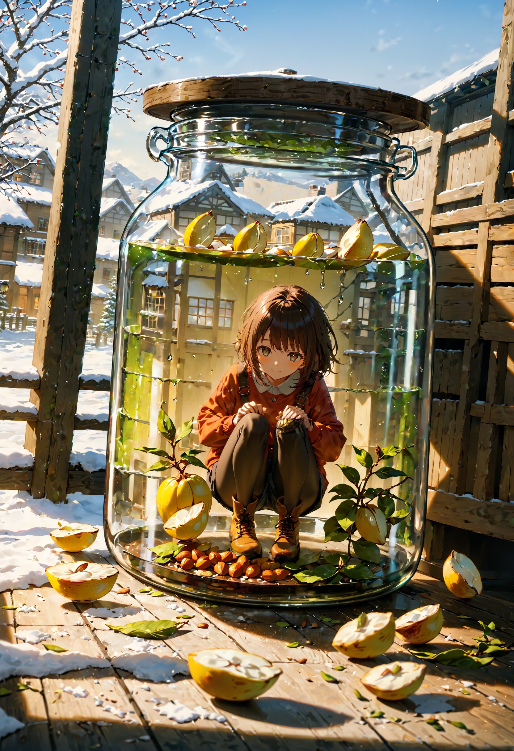 今日は何の日？　アーモンドの日　その３ | の人気AIイラスト・グラビア