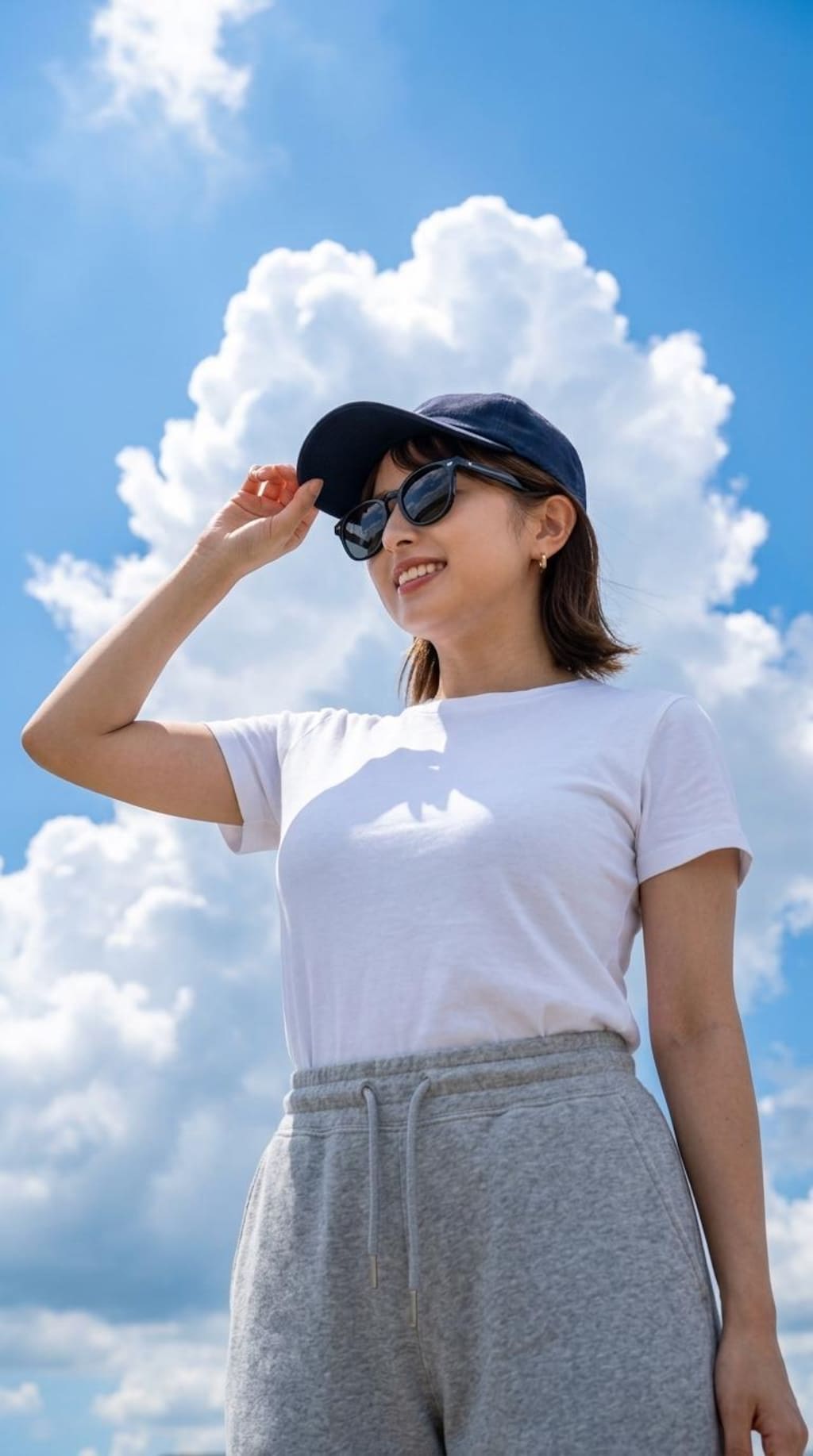 地方アナの夏ショット